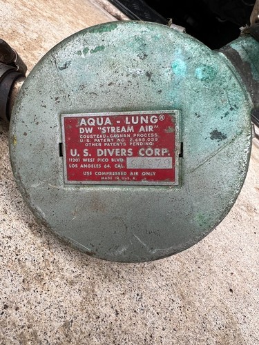 1950 aqua lung dw - aqua-lung, stream